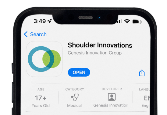 Shoulder Innovations mobile app