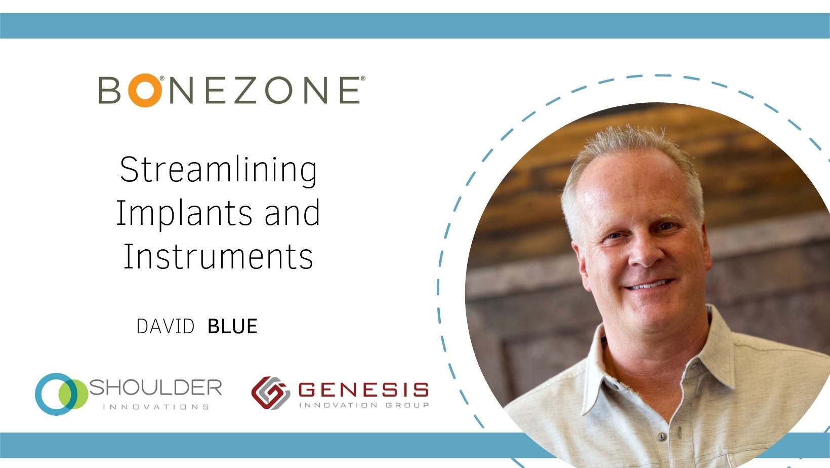 David Blue Shoulder Innovations Bonezone interview