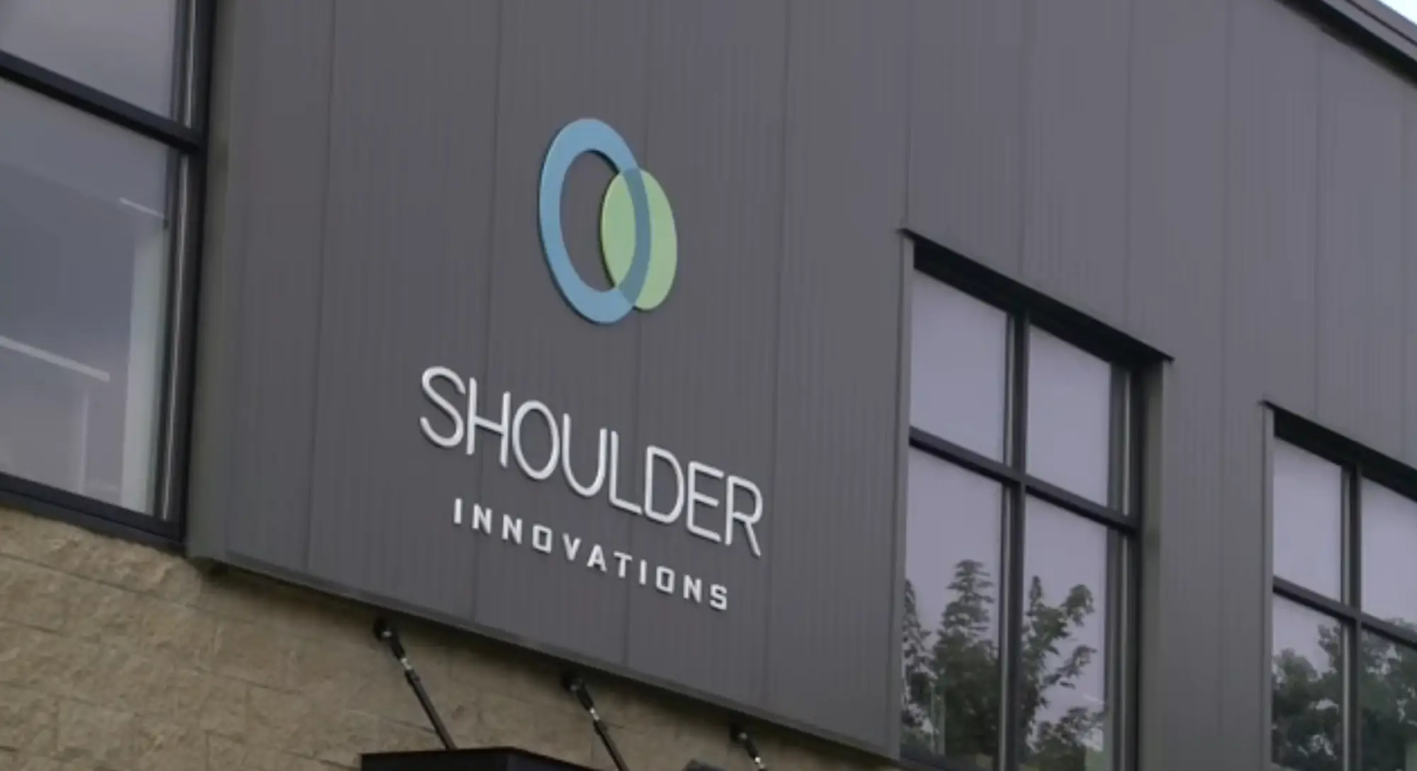 A view of the Shoulder Innovations building